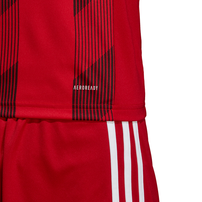 Adidas Adult Striped 19 Jersey (Red/White)
