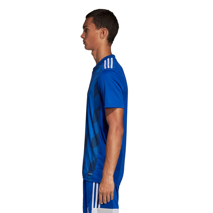 Adidas Youth Striped 19 Jersey (Blue/White)