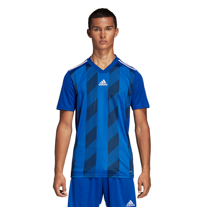 Adidas Youth Striped 19 Jersey (Blue/White)