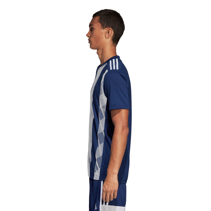 Adidas Adult Striped 19 Jersey (Dark Blue/White)
