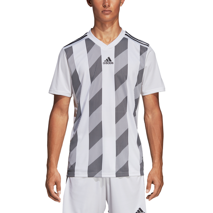 Adidas Adult Striped 19 Jersey (White/Black)