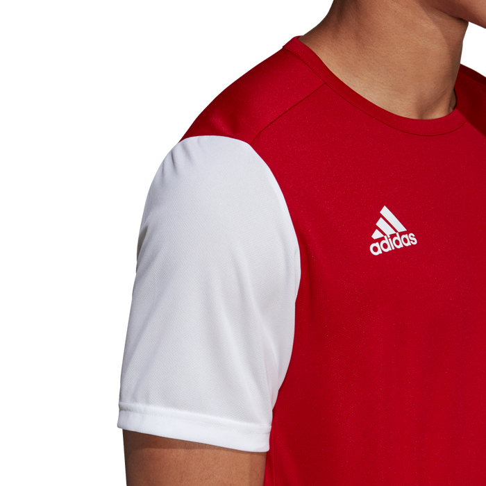 Adidas Adult Estro 19 Jersey (Red/White)