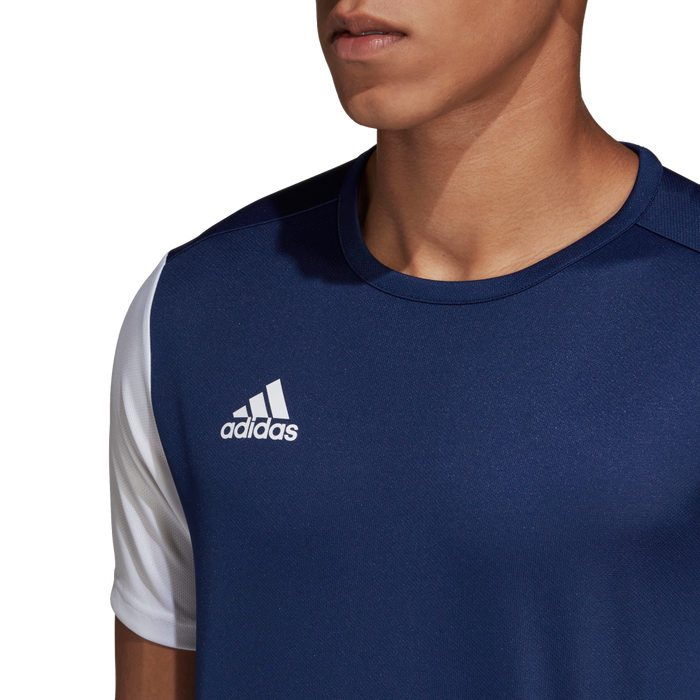 Adidas Youth Estro 19 Jersey (Dark Blue/White)