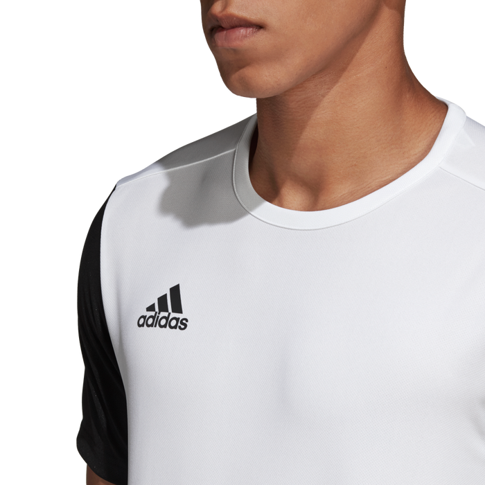 Adidas Youth Estro 19 Jersey (White/Black)