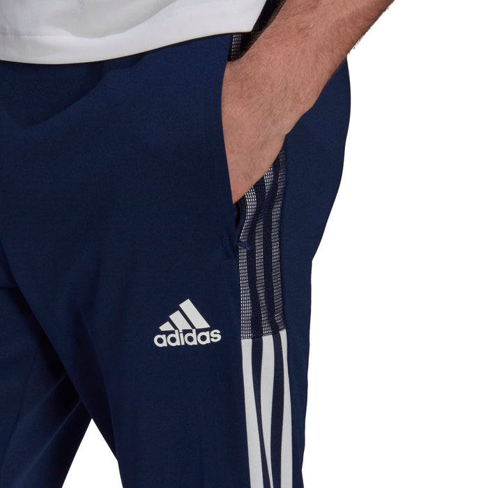 Adidas Adult Tiro 21 Track Pants (Navy/White)