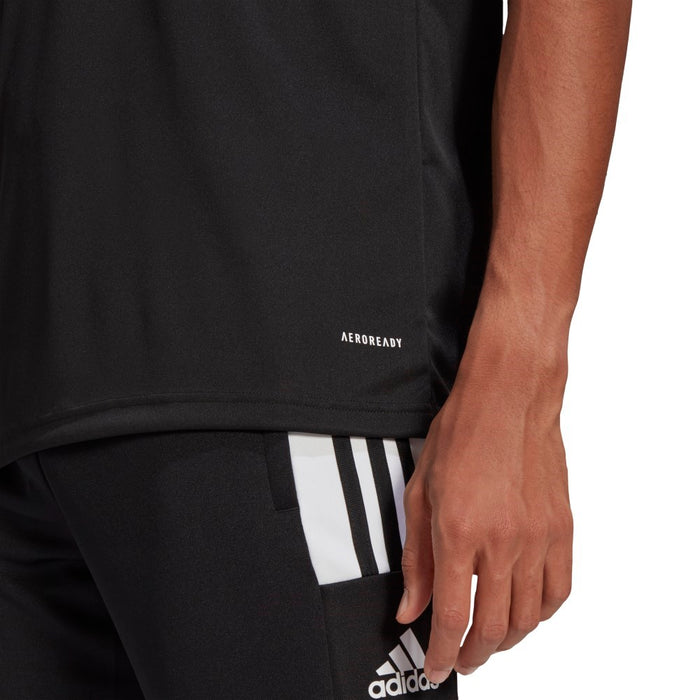 Adidas Adult Squadra 21 Polo Shirt (Black/White)