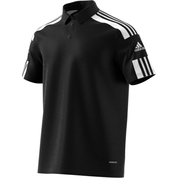 Adidas Adult Squadra 21 Polo Shirt (Black/White)