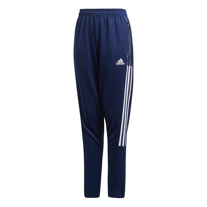 Adidas Youth Tiro 21 Track Pants (Navy/White)