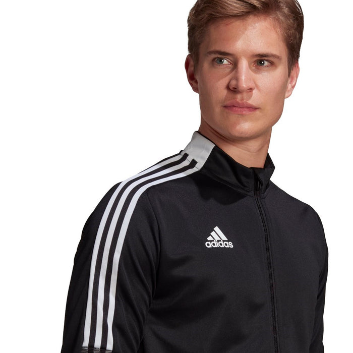Adidas Adult Tiro 21 Track Jacket (Black/White)