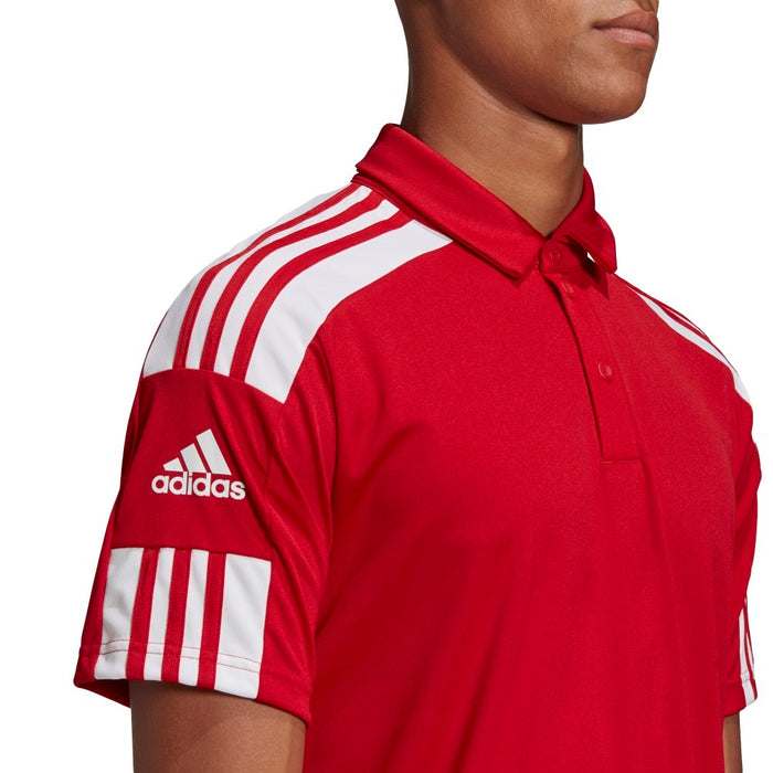 Adidas Adult Squadra 21 Polo Shirt (Red/White)