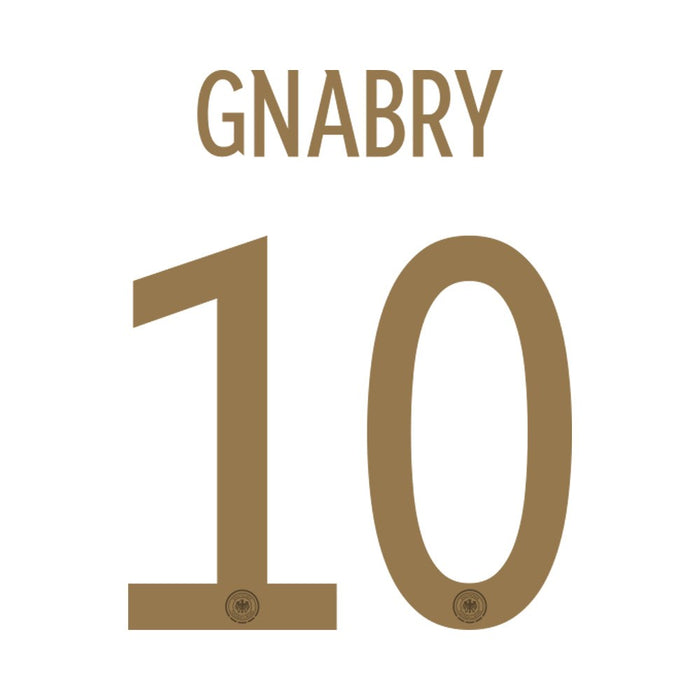 Official Germany Print - Gnabry #10 Away