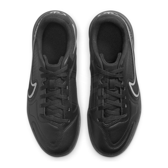 Nike Tiempo Legend 9 IC Jnr Football Boots (Black/Grey)