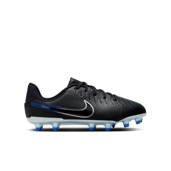 Nike Tiempo Legend 10 Academy Jnr FG/MG Football Boots (Black/Chrome/H