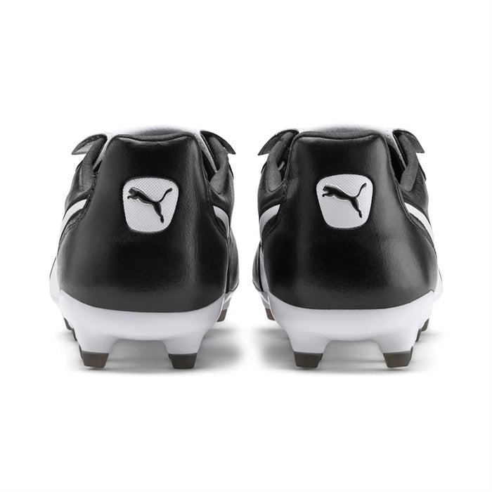 Puma King Top FG Football Boots (Black/White)