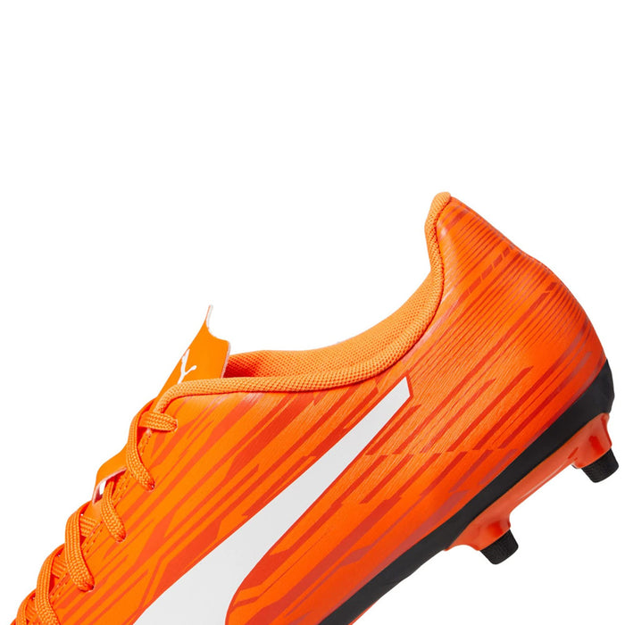 Puma Rapido III FG/AG Jnr Football Boots (Dragon Fire/White)