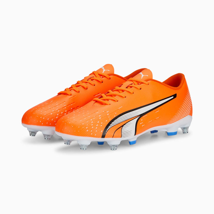 Puma Ultra Play MxSG Football Boots (Ultra Orange/White/Blue)
