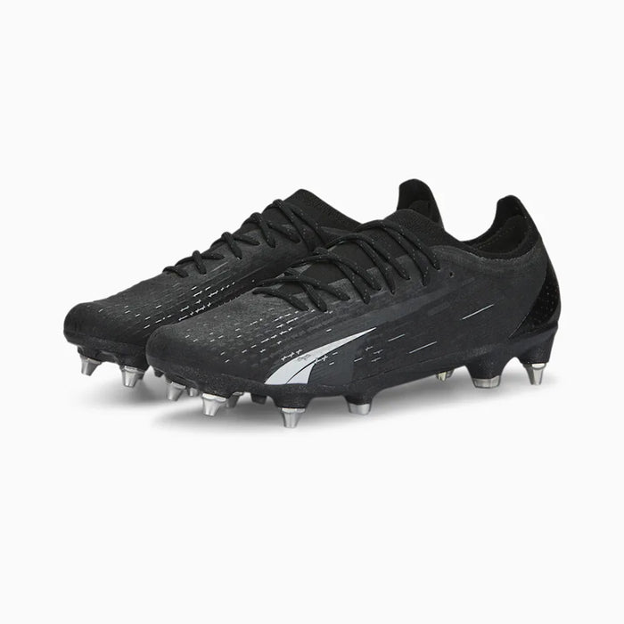 Puma Ultra Ultimate SG Football Boots (Black/White)