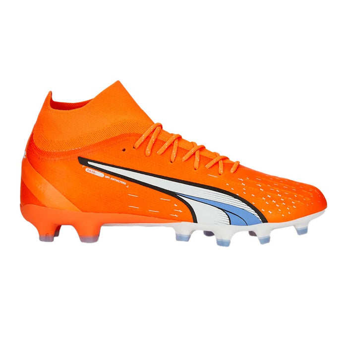 Puma Ultra Pro FG/AG Football Boots (Ultra Orange/White/Blue)