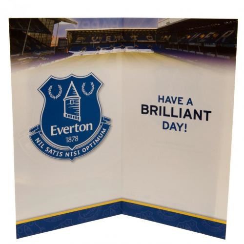Everton Birthday Card